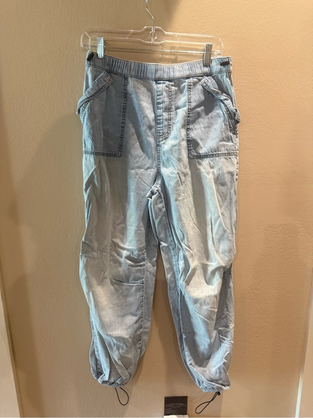 Ardene Light Blue Men's Relaxed Drawstring Jeans